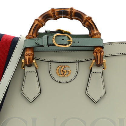 Calfskin Tote Bag - Green