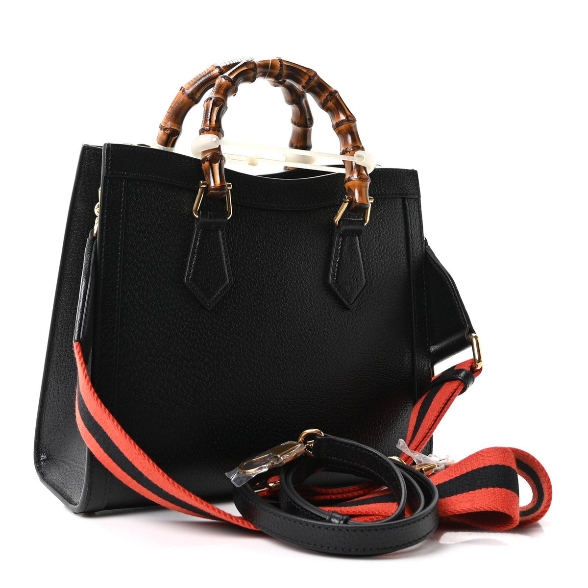 Small Calfskin Tote Bag - Red