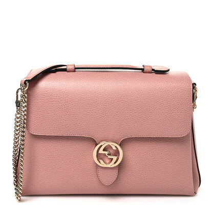 Medium Calfskin Shoulder Bag - Pink