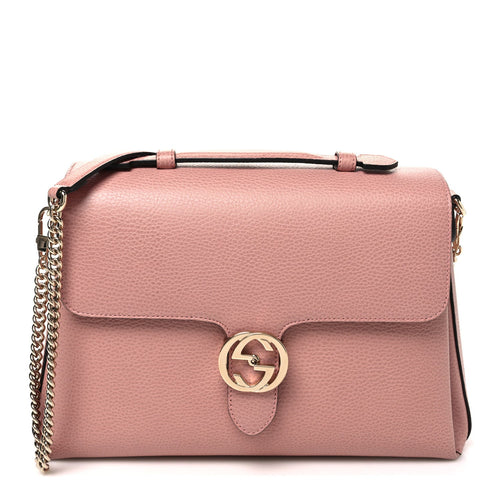 Medium Calfskin Shoulder Bag - Pink