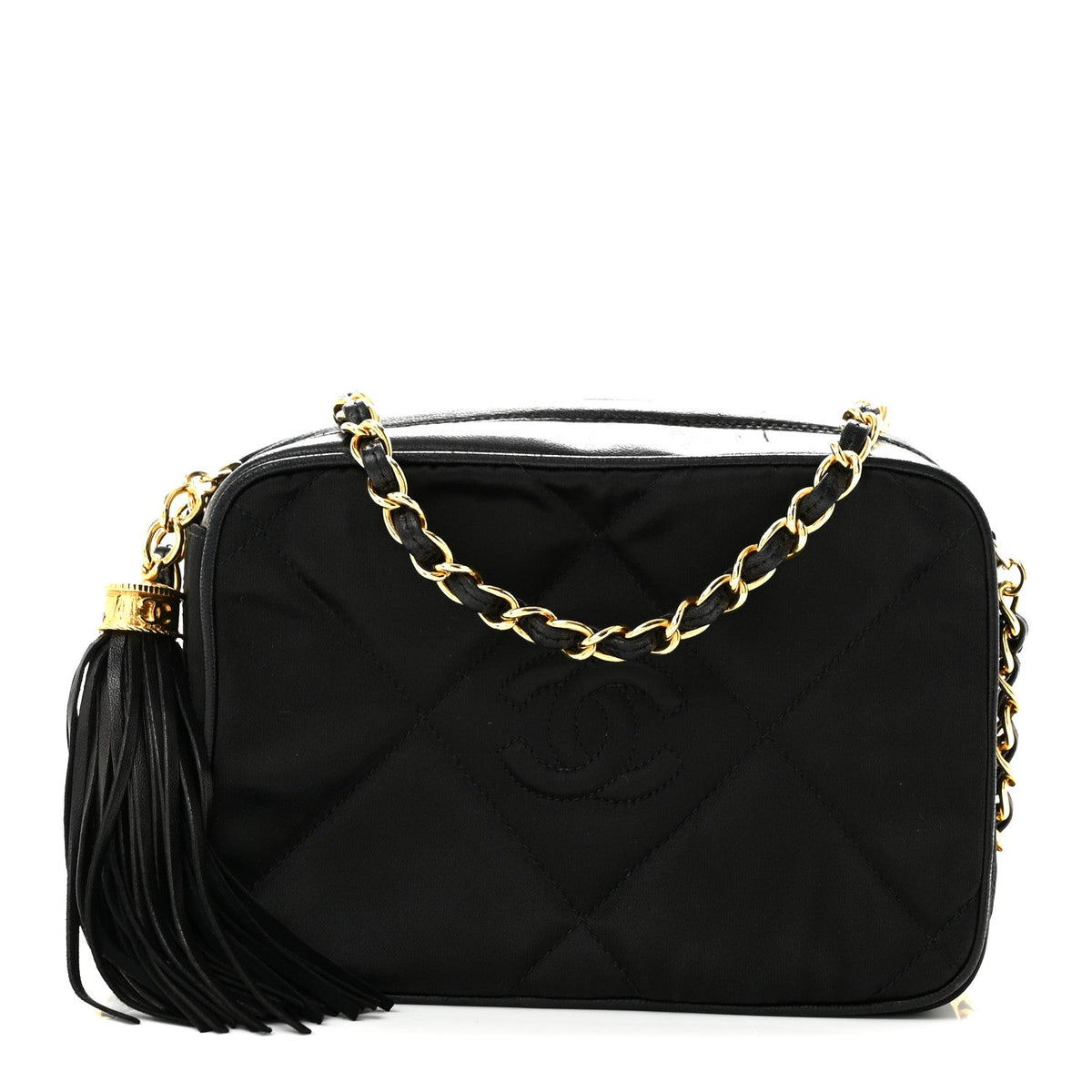 Quilted Handbag - Black