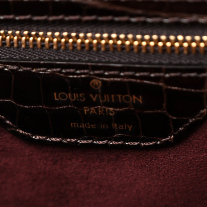 Monogram Vienna Alligator Sac Fermoir Gm Handbag