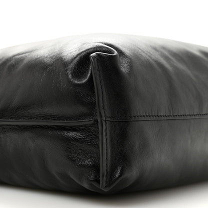 Lambskin Nappa Clutch Bag - Black