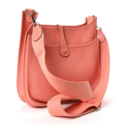 Taurillon Clemence Evelyne Iii Pm Crevet Handbag