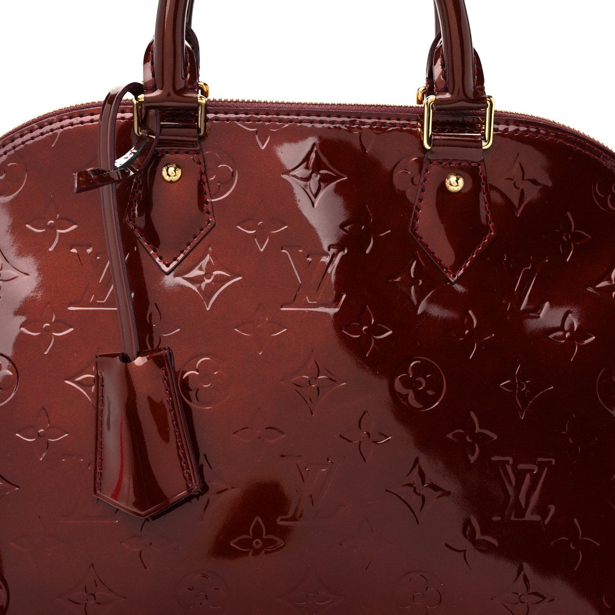 Vernis Alma Pm Amarante Amarante Handbag