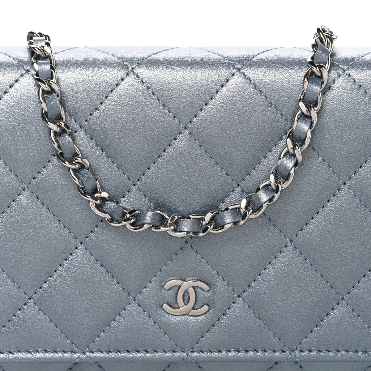 Quilted Lambskin Wallet Bag