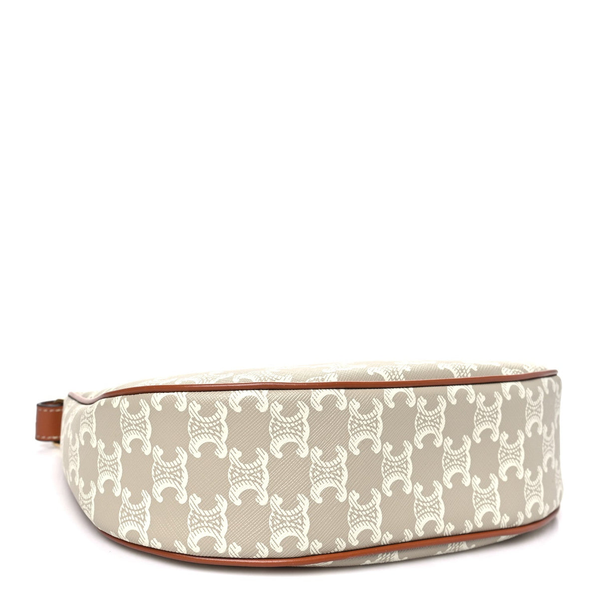 Calfskin Canvas Shoulder Bag