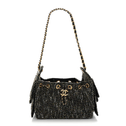 Mini Quilted Handbag - Black