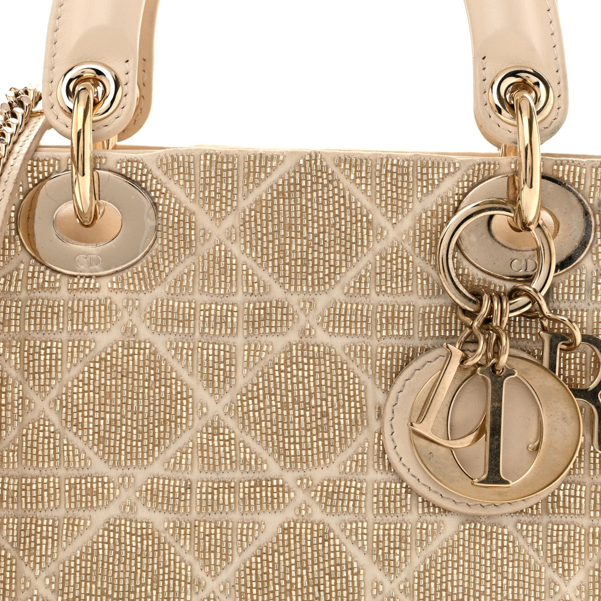 Mini Lambskin Handbag - Red