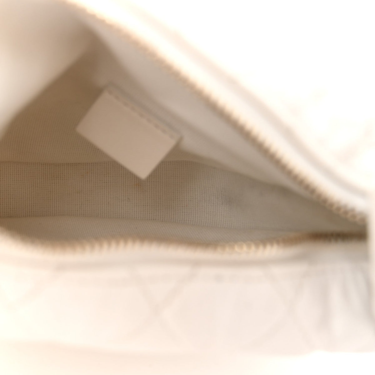 Quilted Lambskin Hobo Bag - White