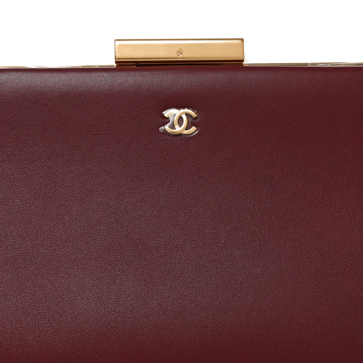 Large Lambskin Clutch Bag