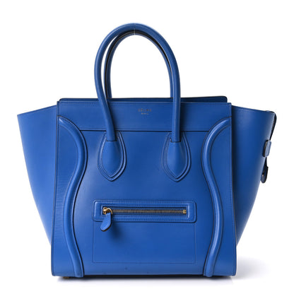 Mini Calfskin Travel Bag - Blue