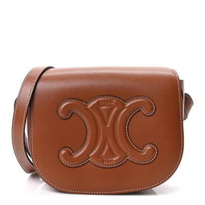 Calfskin Crossbody Bag - Tan