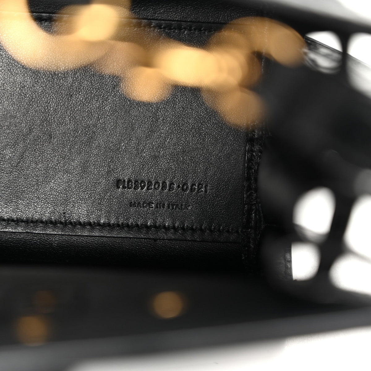 Nano Calfskin Handbag - Black