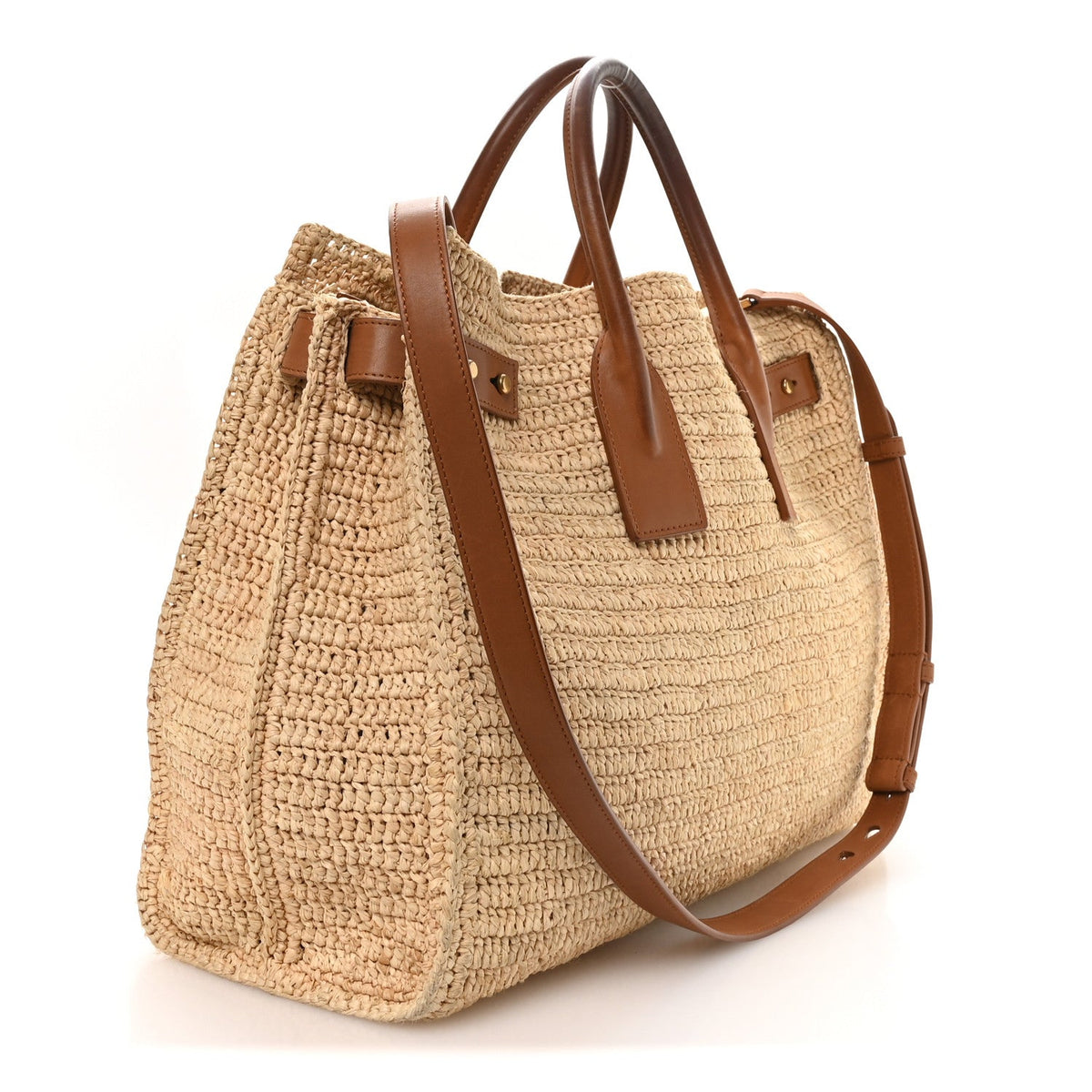 Medium Calfskin Handbag - Natural