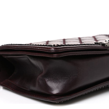 Medium Quilted Goatskin Flap Shoulder Bag