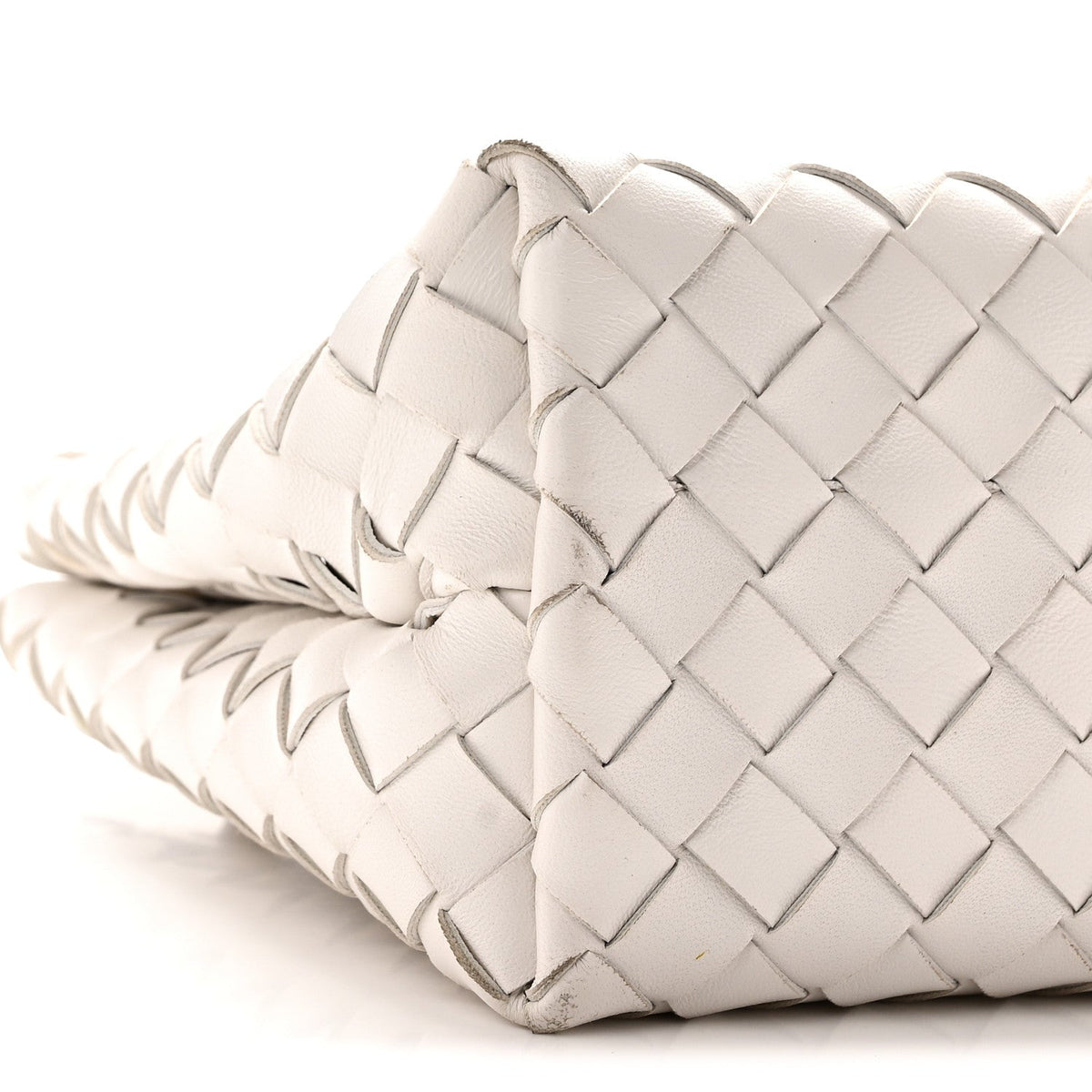 Small Nappa Shoulder Bag - White