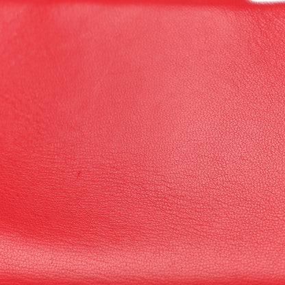 Mini Quilted Lambskin Flap Shoulder Bag - Pink