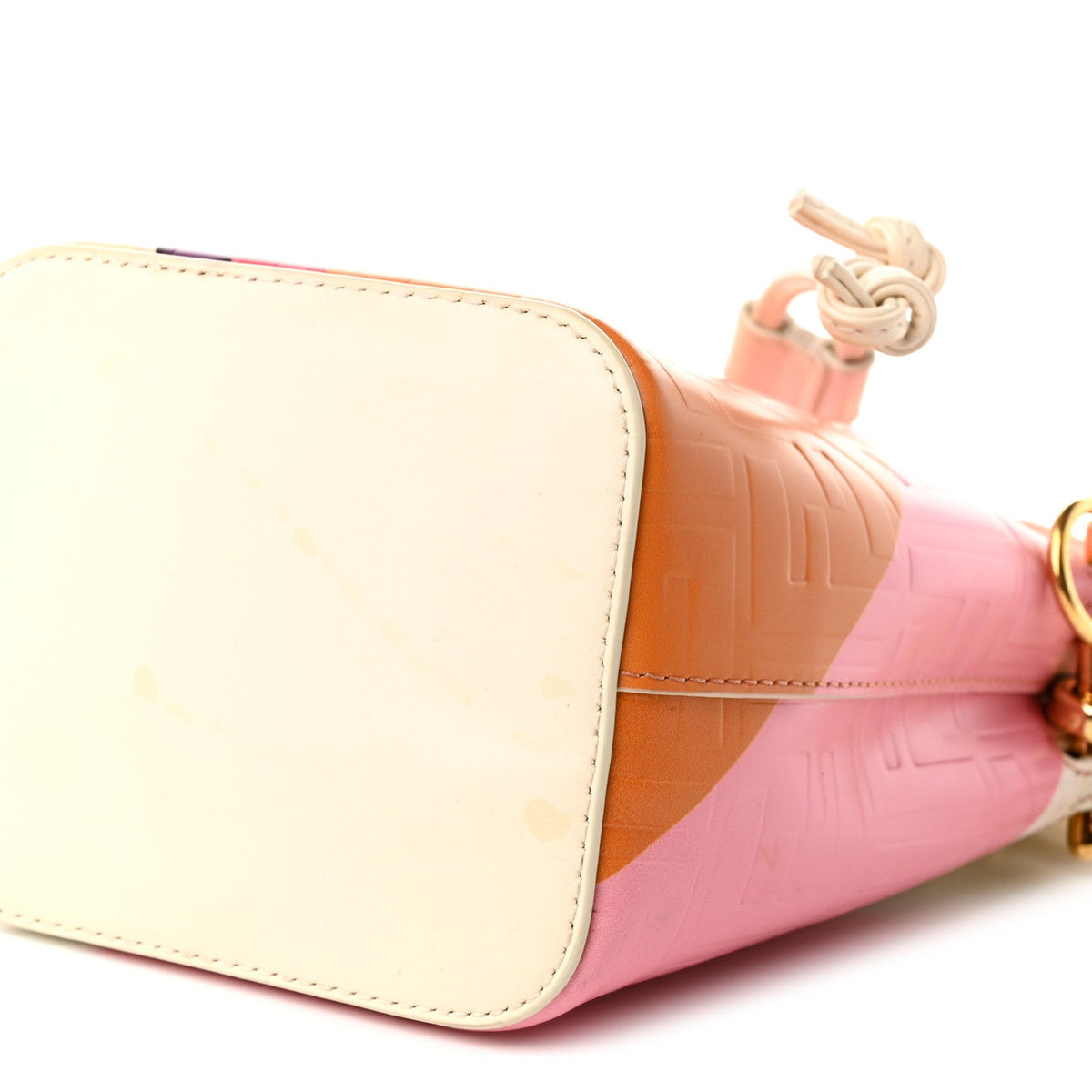 Mini Bucket Bag - White