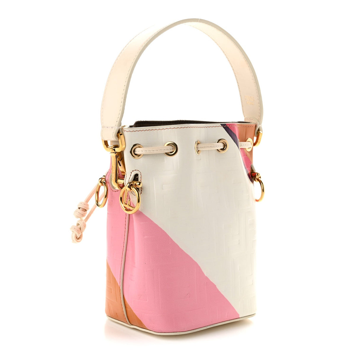 Mini Bucket Bag - White
