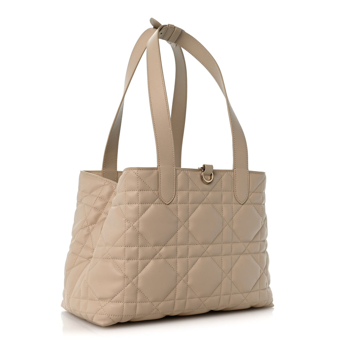 Medium Calfskin Handbag - Beige