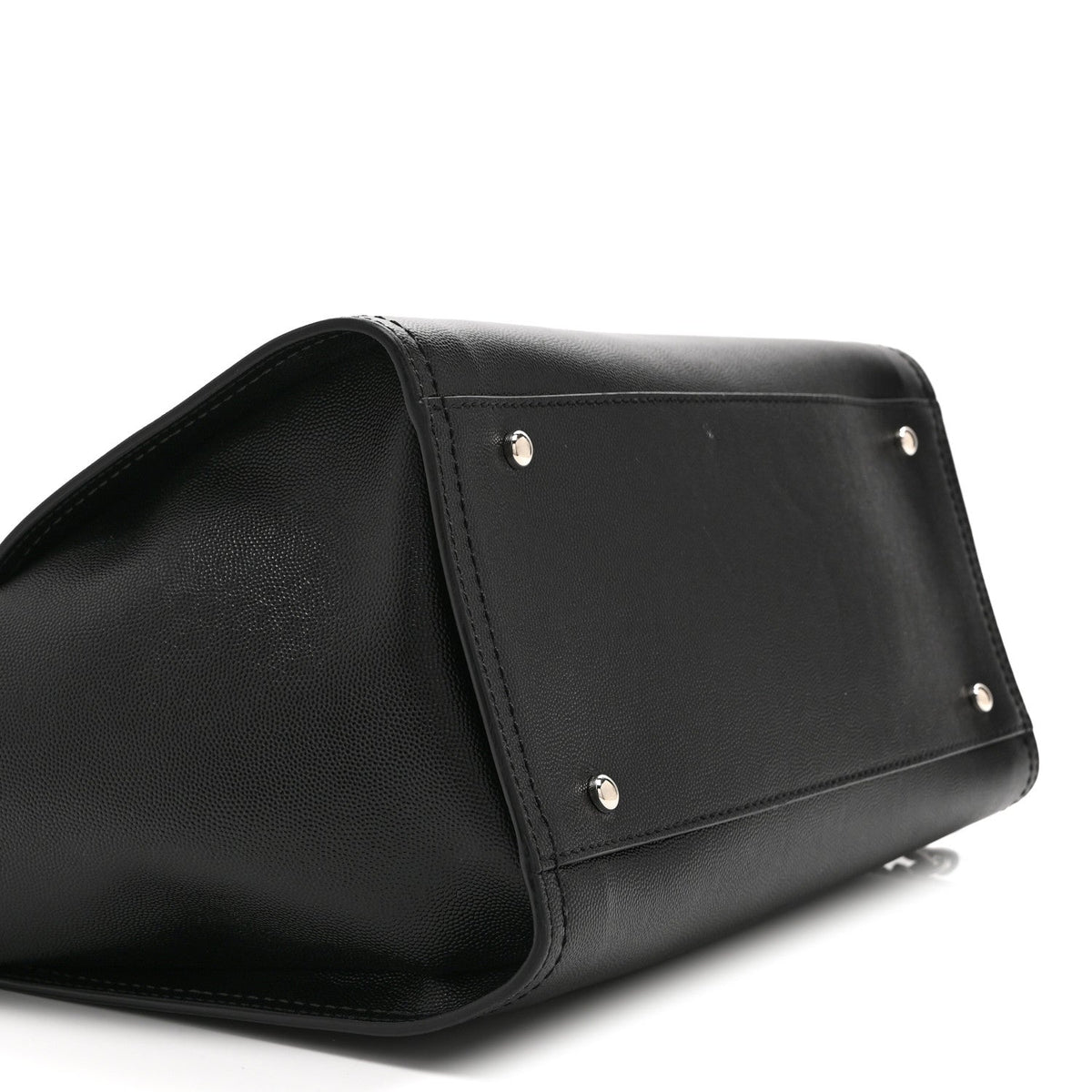 Small Caviar Tote Bag - Black