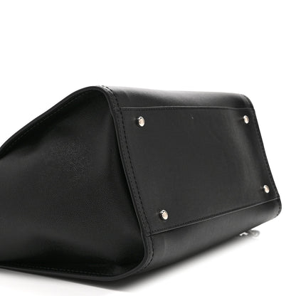 Small Caviar Tote Bag - Black