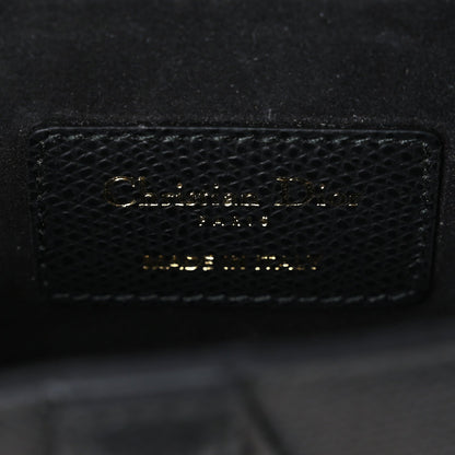 Mini Calfskin Handbag - Black