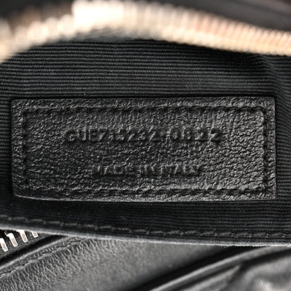 Calfskin Crossbody Bag - Black