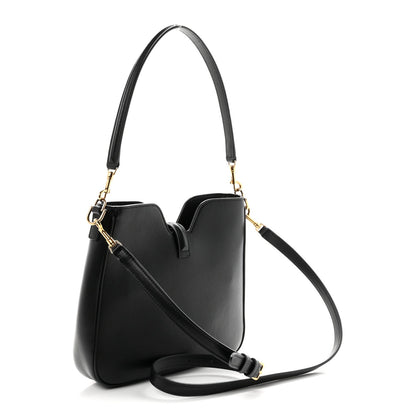 Small Calfskin Handbag - Black