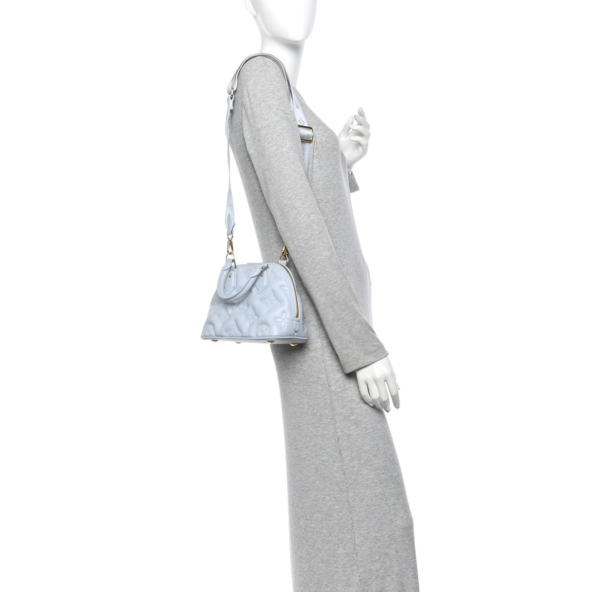 Calfskin Handbag - Blue