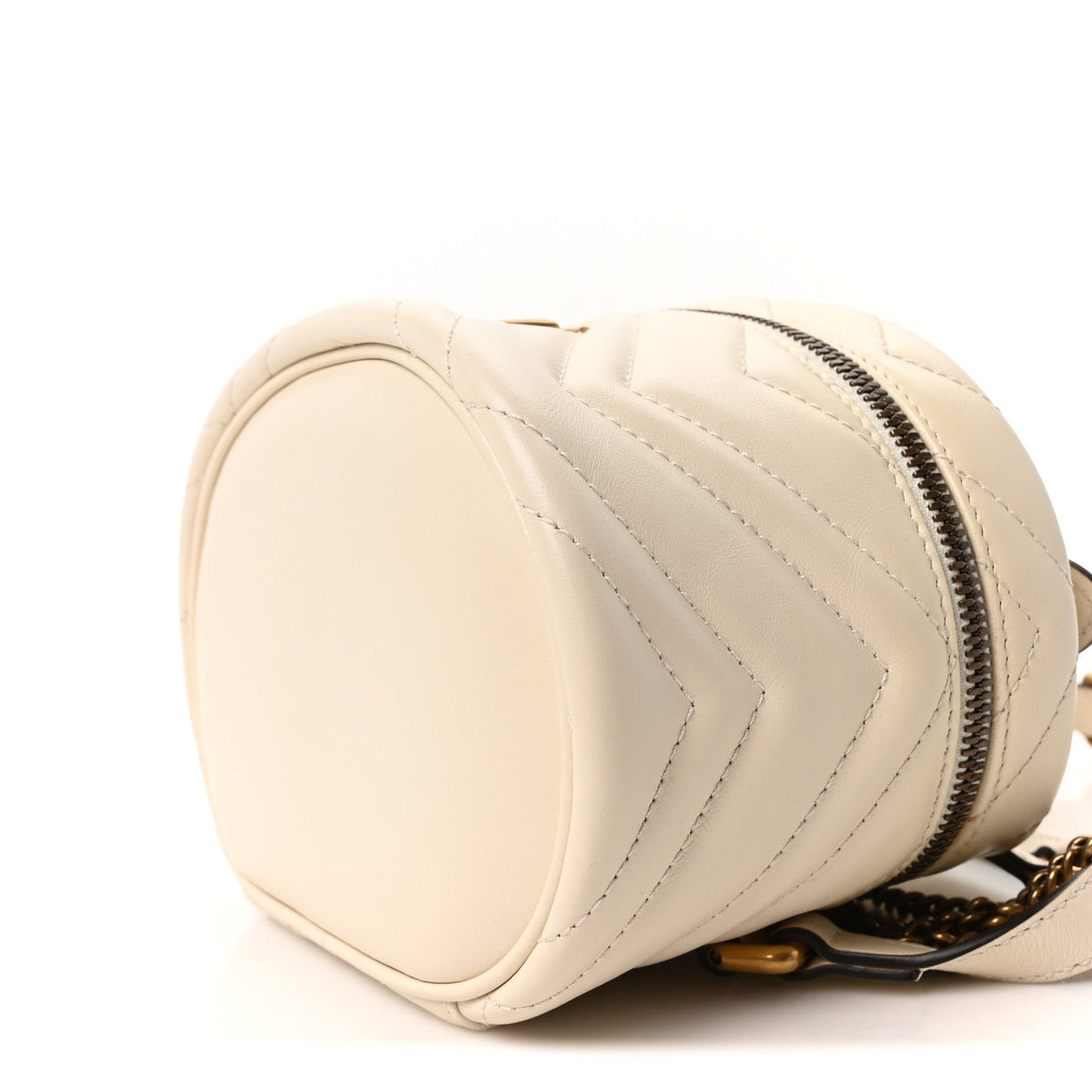 Mini Calfskin Backpack - White