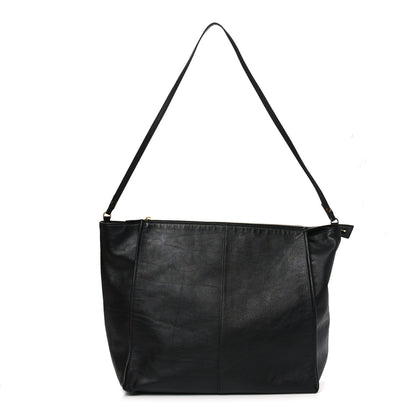 Nappa Clutch Bag - Black