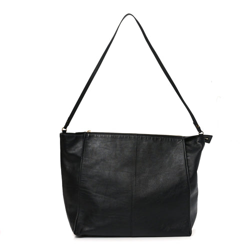 Nappa Clutch Bag - Black
