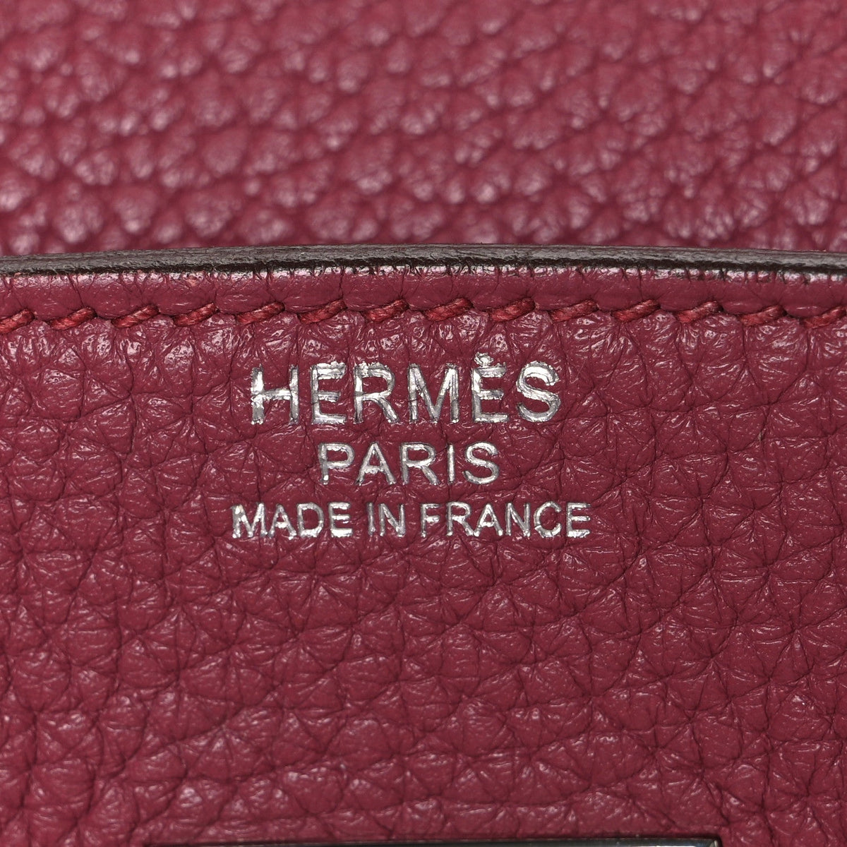 Taurillon Clemence Birkin 30 Bois De Ros Handbag