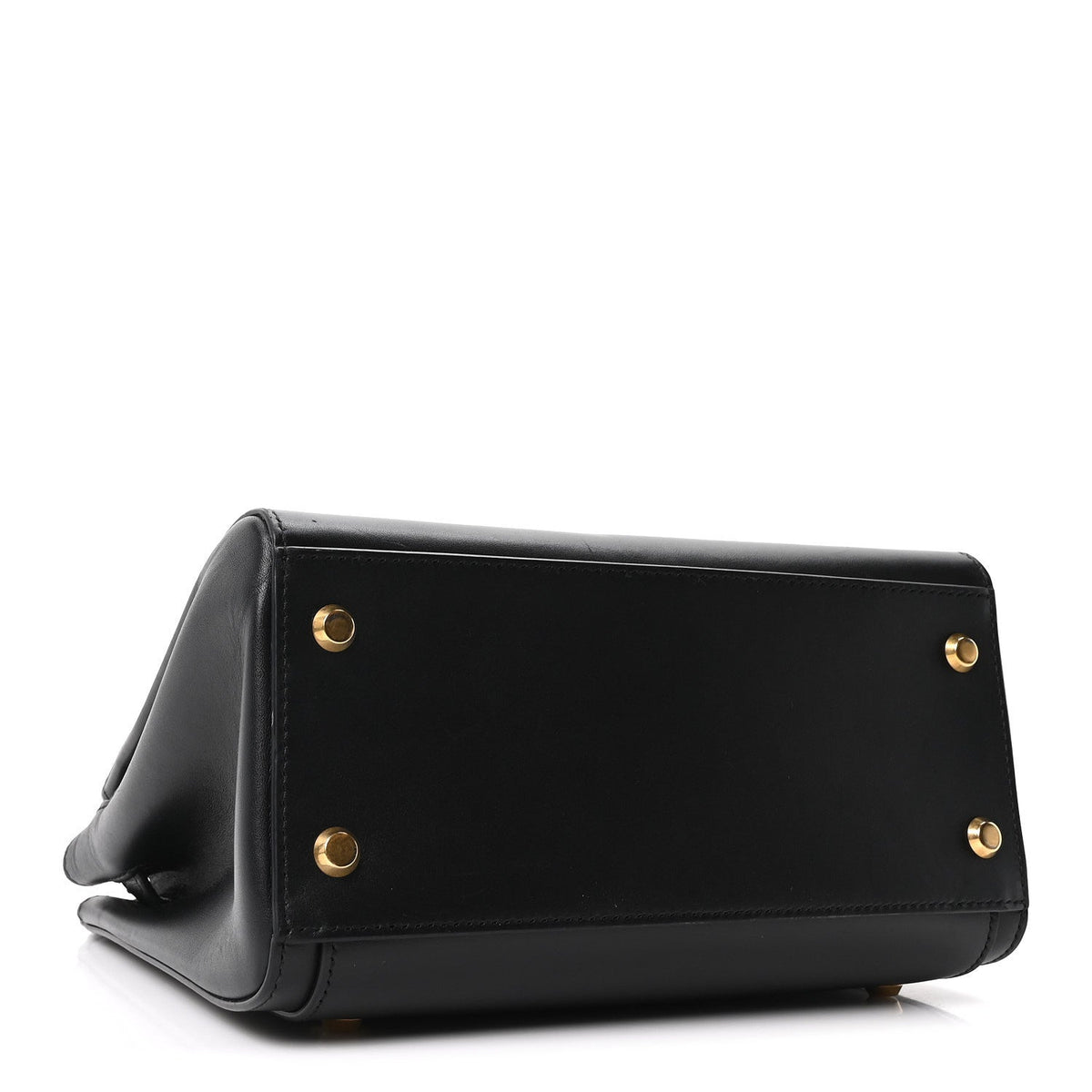 Small Calfskin Tote Bag - Black
