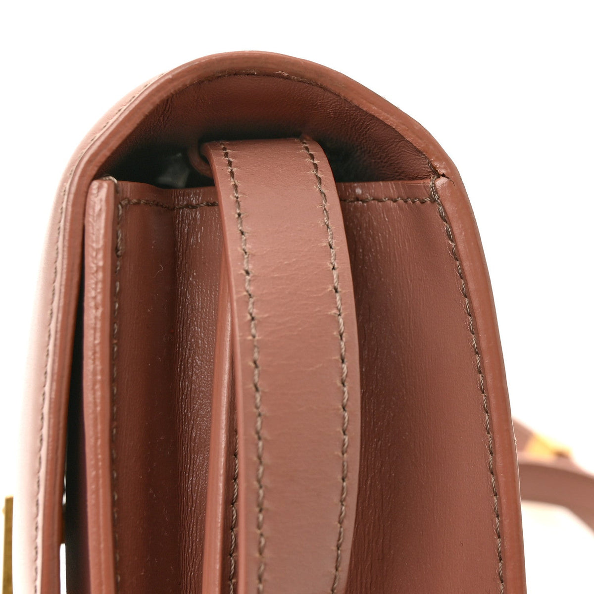 Calfskin Flap Shoulder Bag