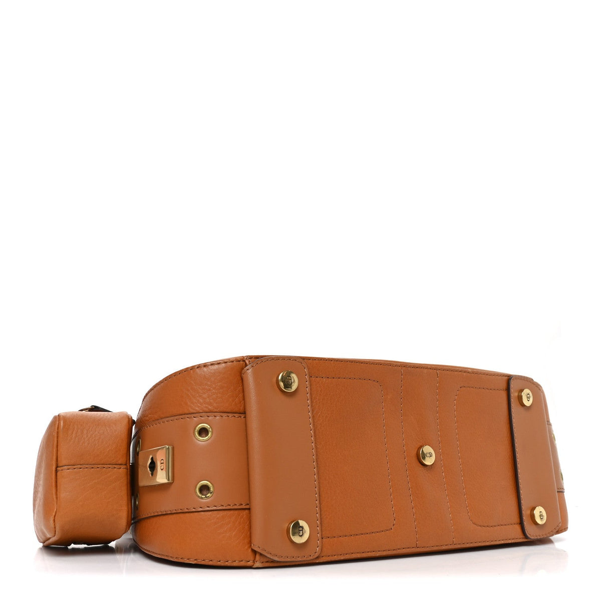 Calfskin Handbag - Tan