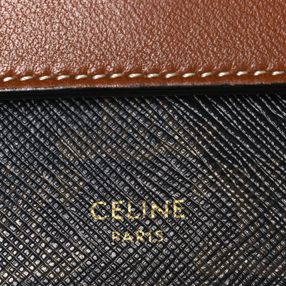 Lambskin Canvas Wallet Bag - Tan