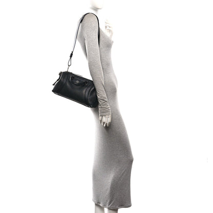 Lambskin Handbag - Black