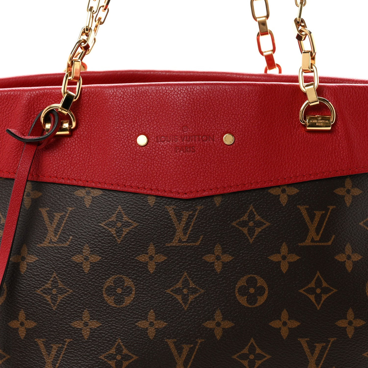 Monogram Pallas Shopper Cherry Handbag