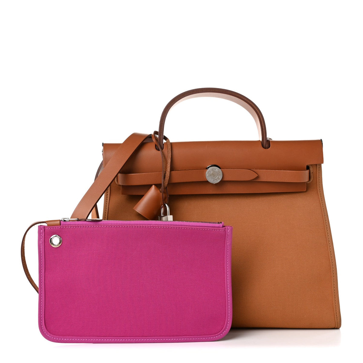 Toile Officier Vache Hunter Verso Herbag Handbag