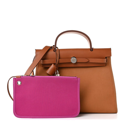Toile Officier Vache Hunter Verso Herbag Handbag