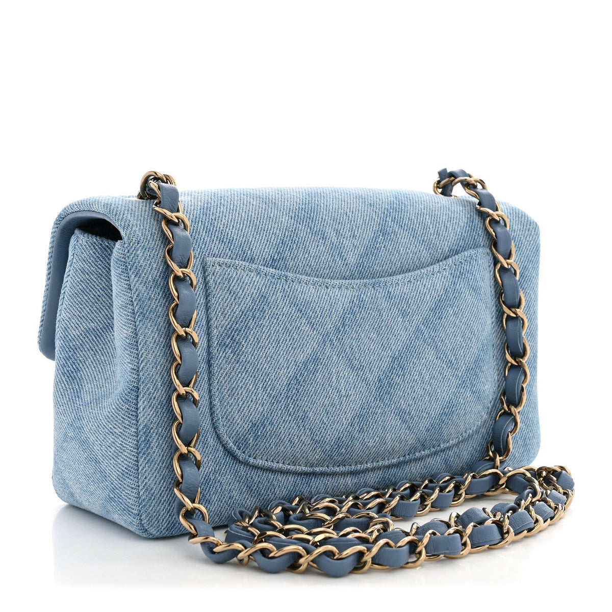 Mini Quilted Flap Shoulder Bag - Tan