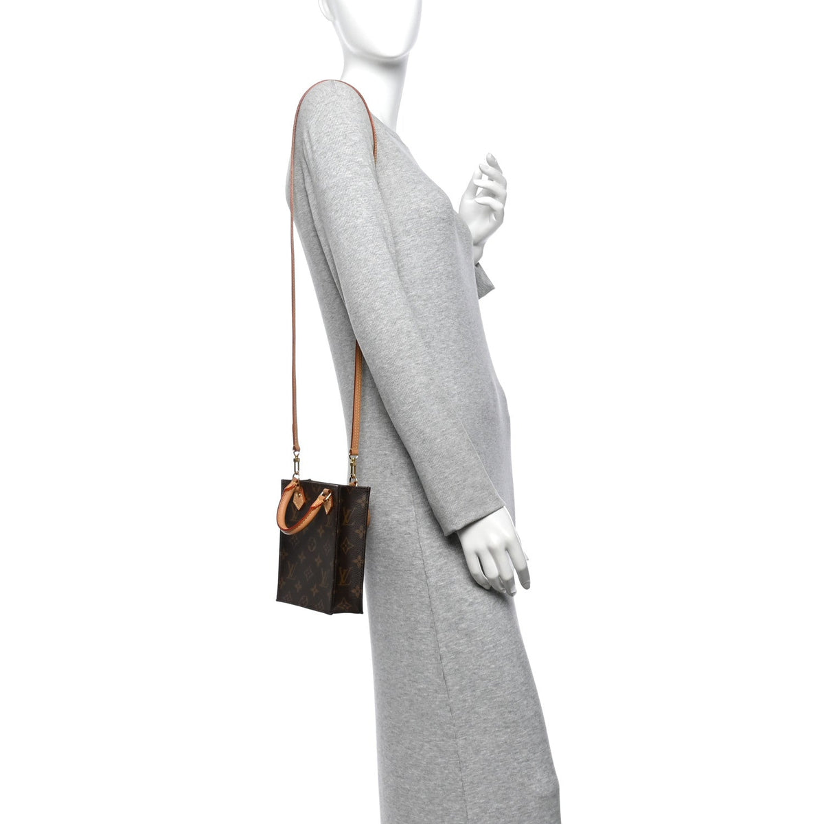 Monogram Petit Sac Plat Handbag