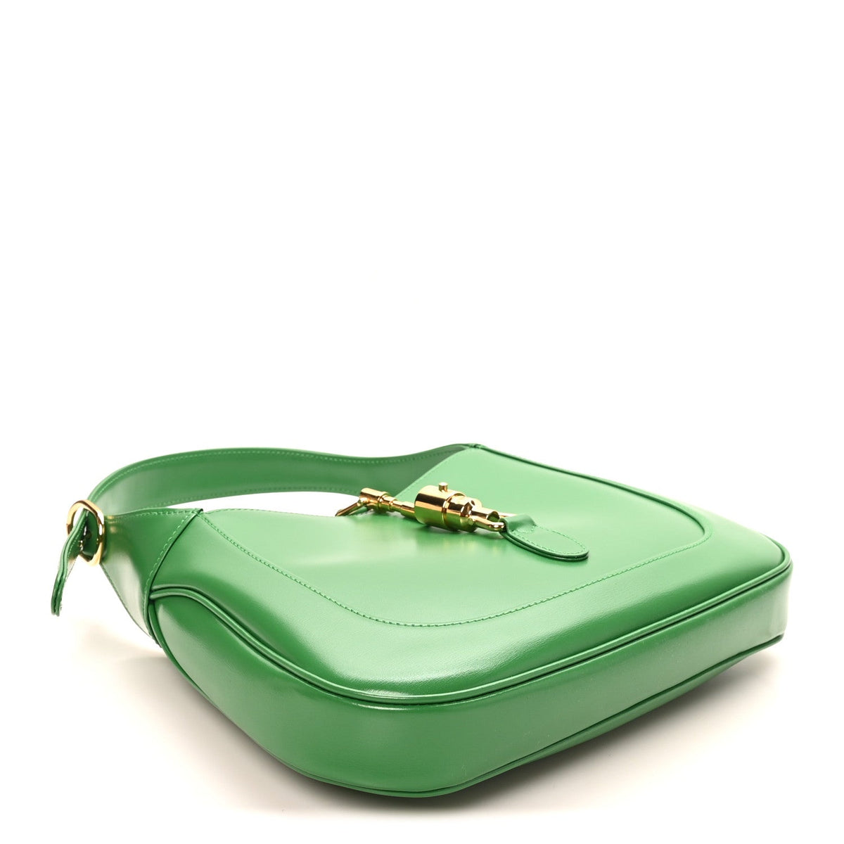Small Calfskin Hobo Bag - Green