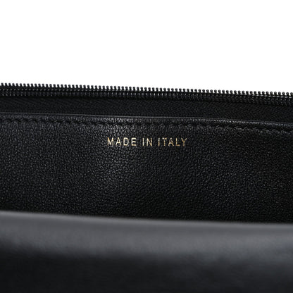 Quilted Lambskin Wallet Bag - Black