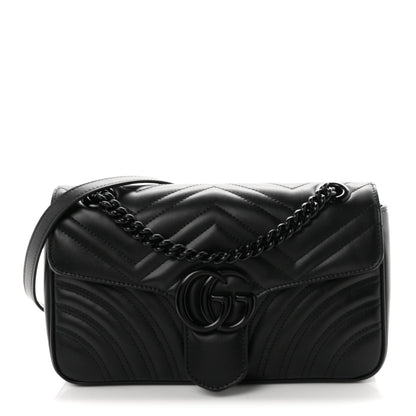 Small Calfskin Shoulder Bag - Black