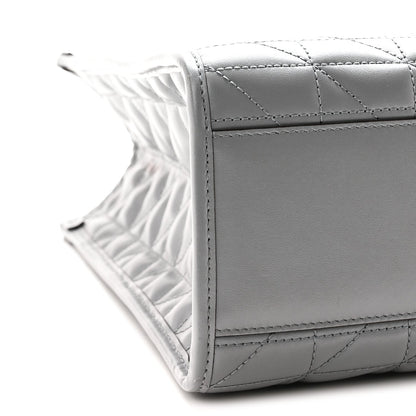 Medium Calfskin Tote Bag - Grey