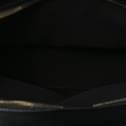 Large Calfskin Handbag - Black